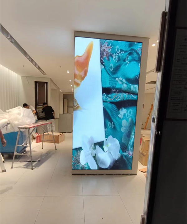 保德商场门店转角LED显示屏